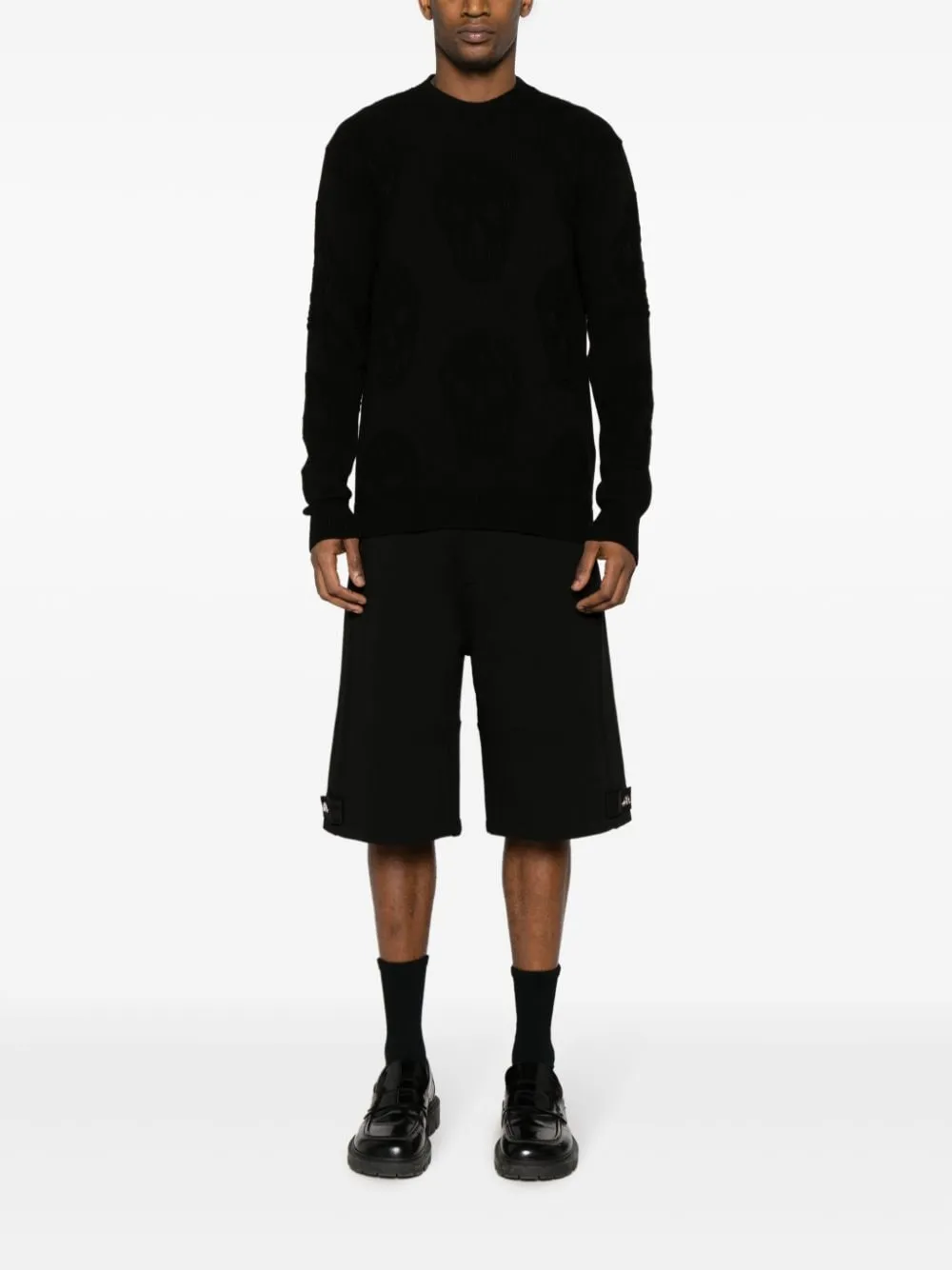 Alexander McQueen Sweaters Black