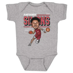 Anfernee Simons Portland Cartoon Infant One Piece Creeper