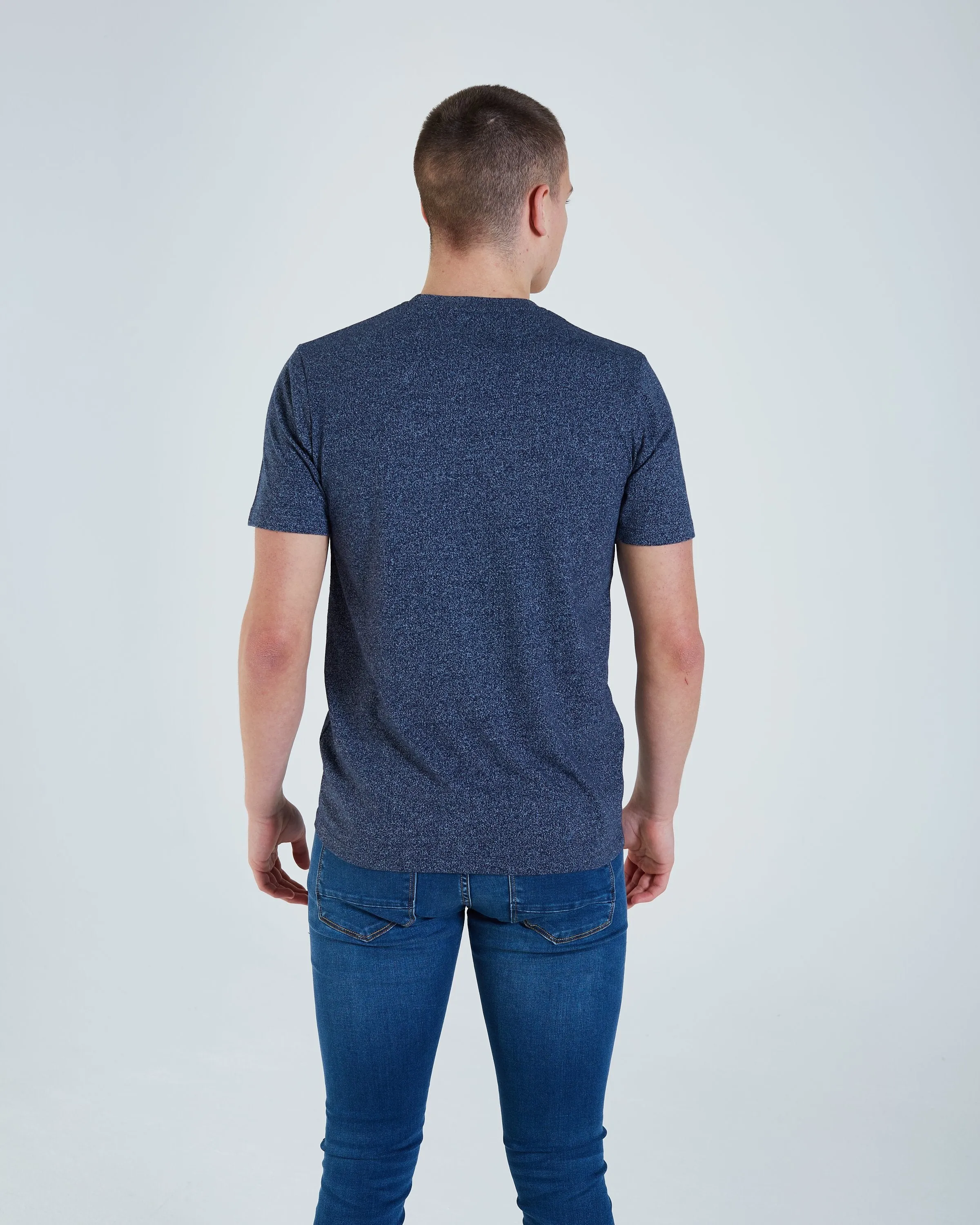 Basic Matt O Neck Tee Insignia Blue