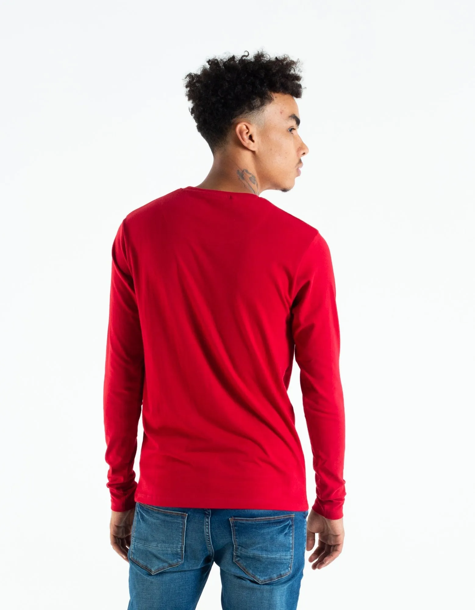 Basic Nilo L/S Tee Barbados Cherry