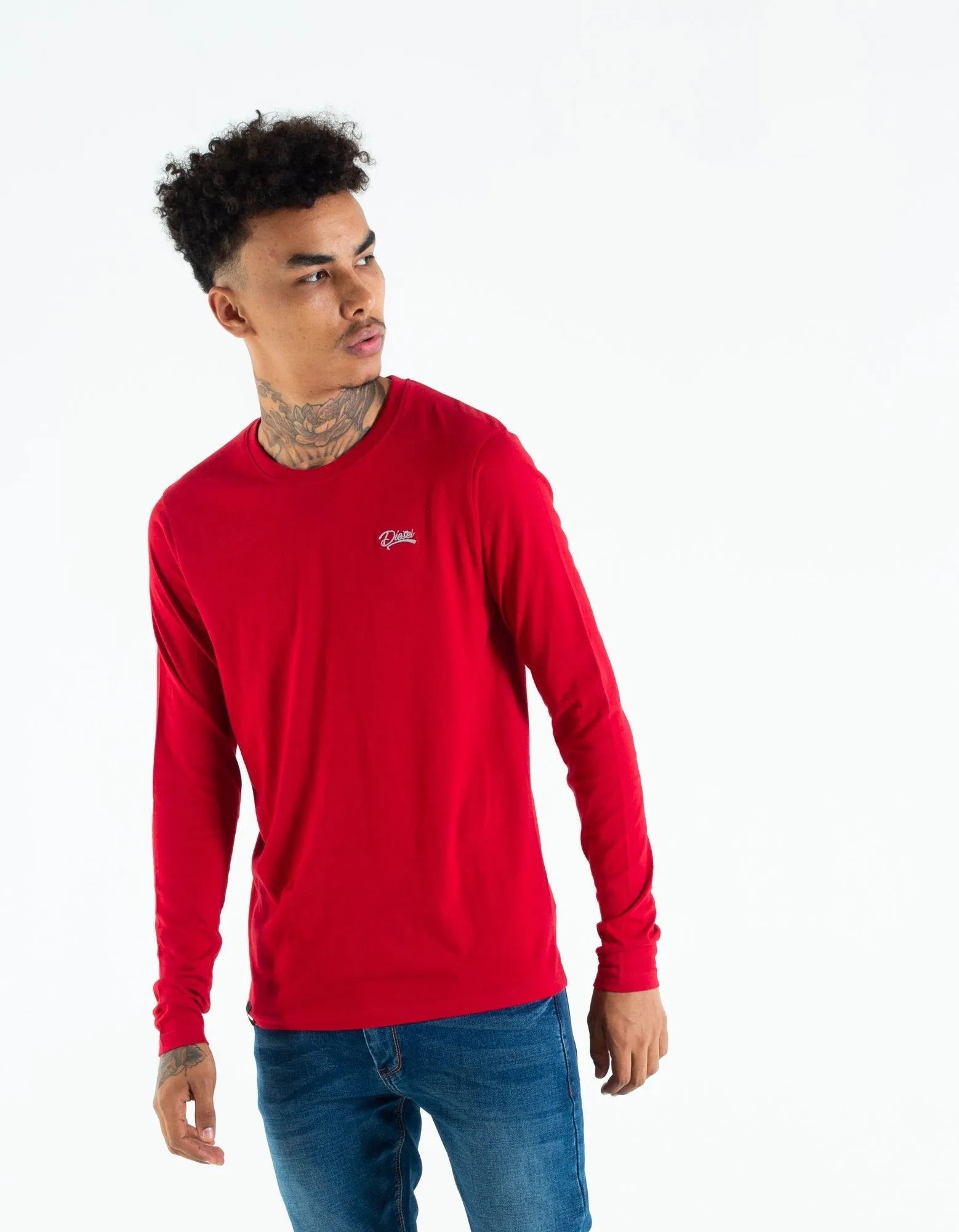 Basic Nilo L/S Tee Barbados Cherry