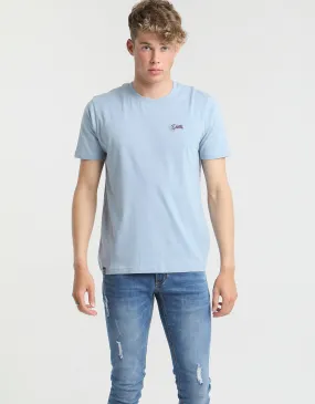 Basic Scott O Neck Tee Kashmir Blue