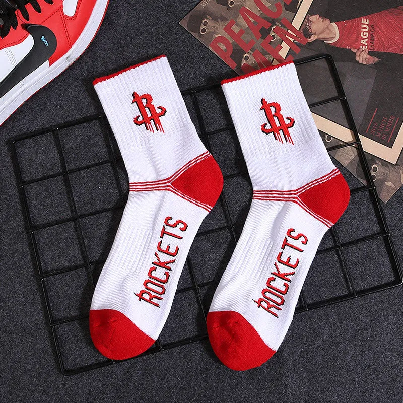 Basketball NBA badge logo sports socks