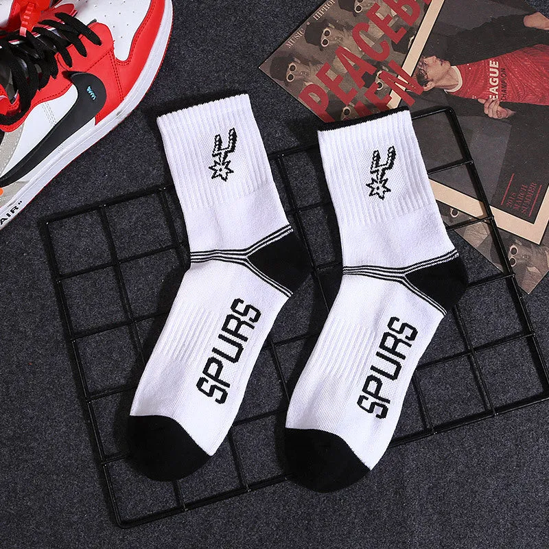 Basketball NBA badge logo sports socks