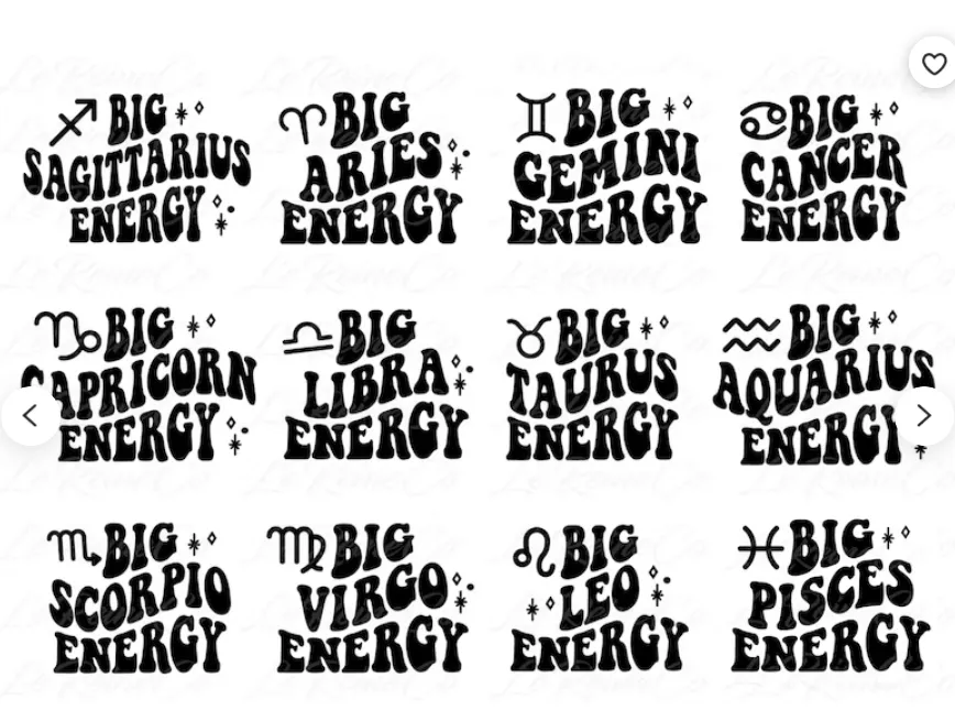 Big Zodiac Energy T-Shirt