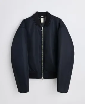 BOMBER JACKET . BLACK