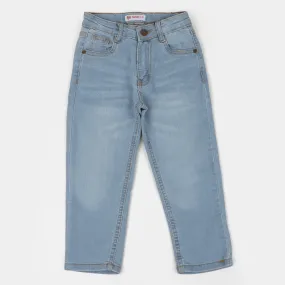 Boys Denim Pant Basic - LT.Blue