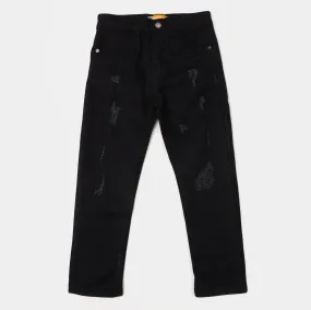 Boys Denim Pant Black Grind - Jet Black