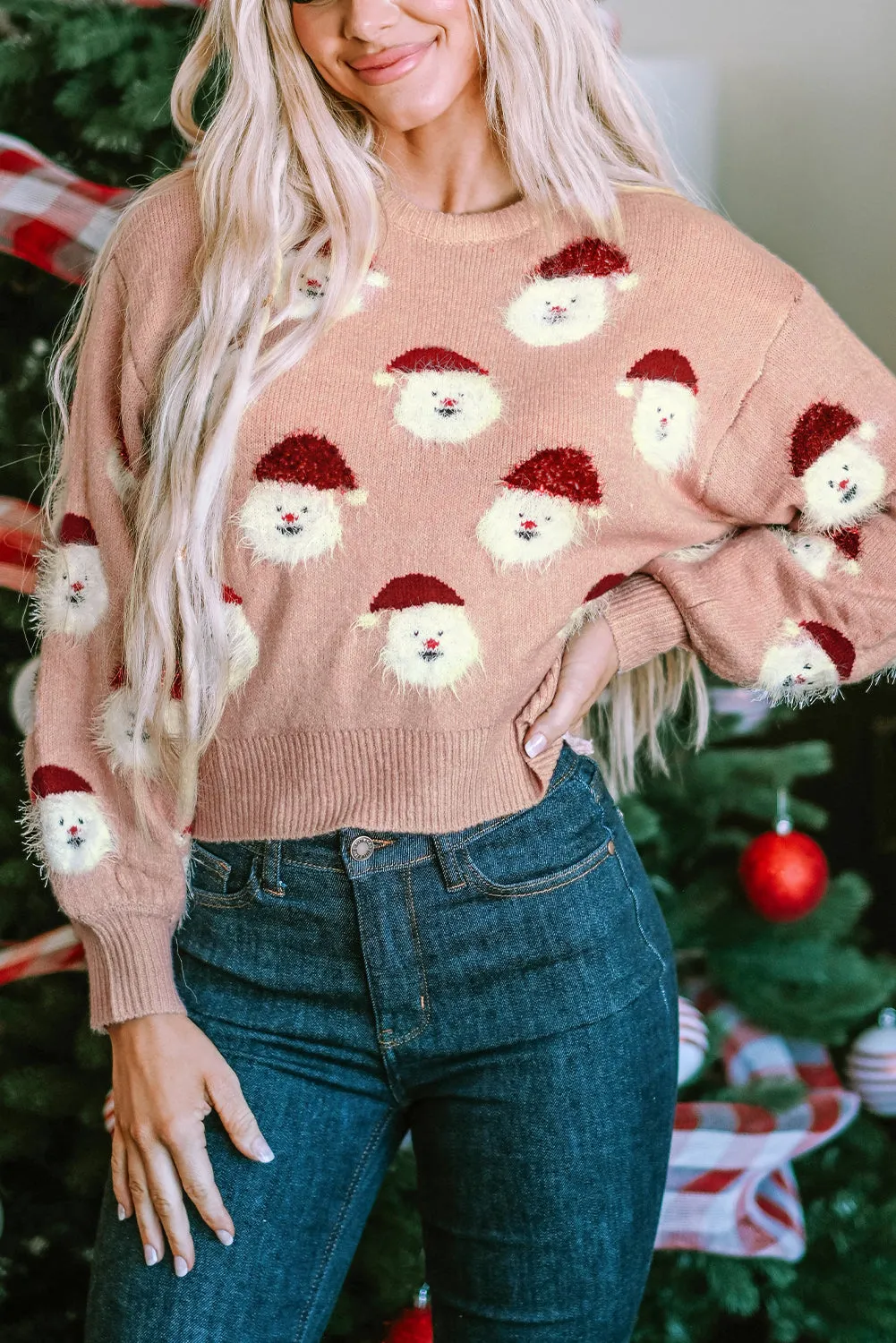 Christmas Santa Claus Pullover Sweater