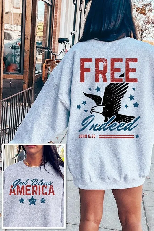 Free Indeed Graphic Fleece Sweatshirts