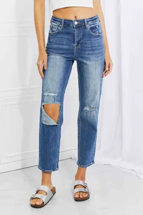 Full Size Emily High Rise Relaxed Jeans