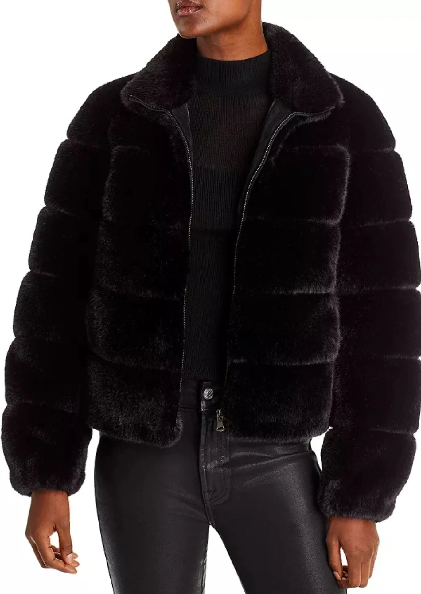 Generation Love Annabelle Faux Fur Hooded Jacket