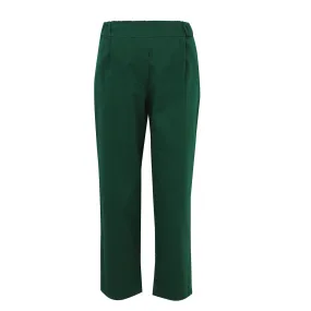 Green Dalia Cotton Pants