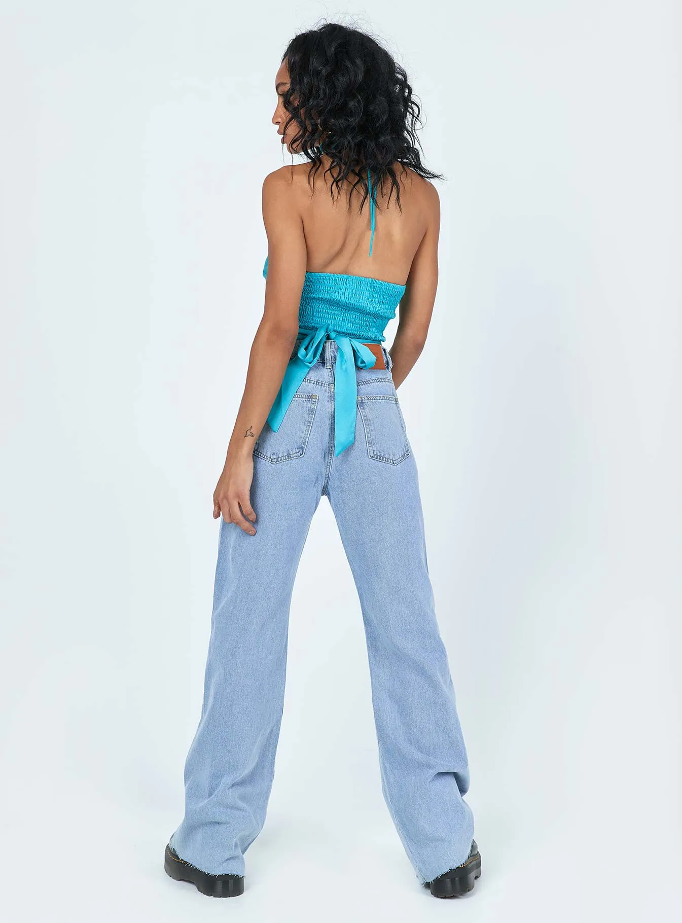 Hallstatt Wide Leg Denim Jeans