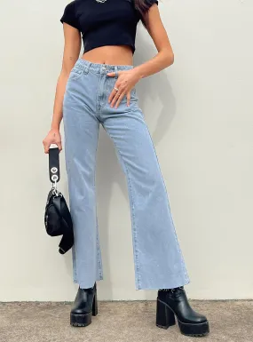 Hallstatt Wide Leg Denim Jeans