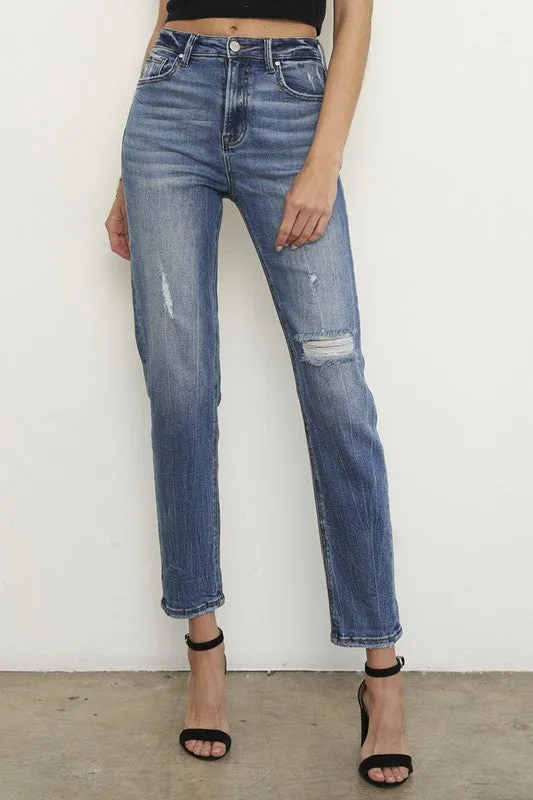 High Rise Girlfriend Jeans *Online Only*