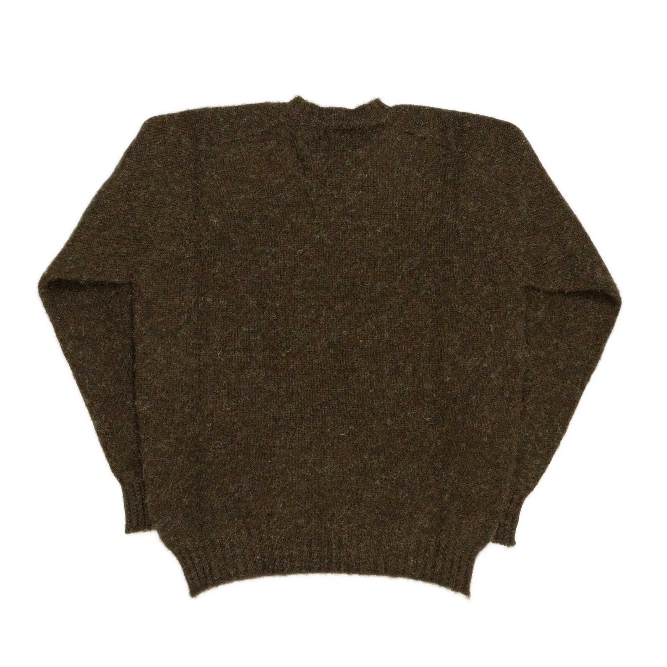 Jamieson's For Clutch Cafe Brushed Shetland Sweater Earth