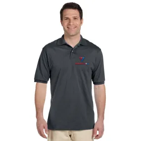 Jerzees 5.6oz, 50/50 Jersey Polo with SpotShield