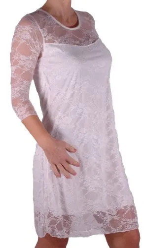 Jolene Floral Lace Plus Size Dress