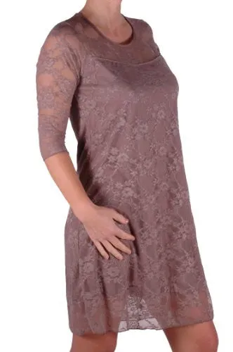 Jolene Floral Lace Plus Size Dress