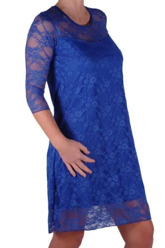 Jolene Floral Lace Plus Size Dress