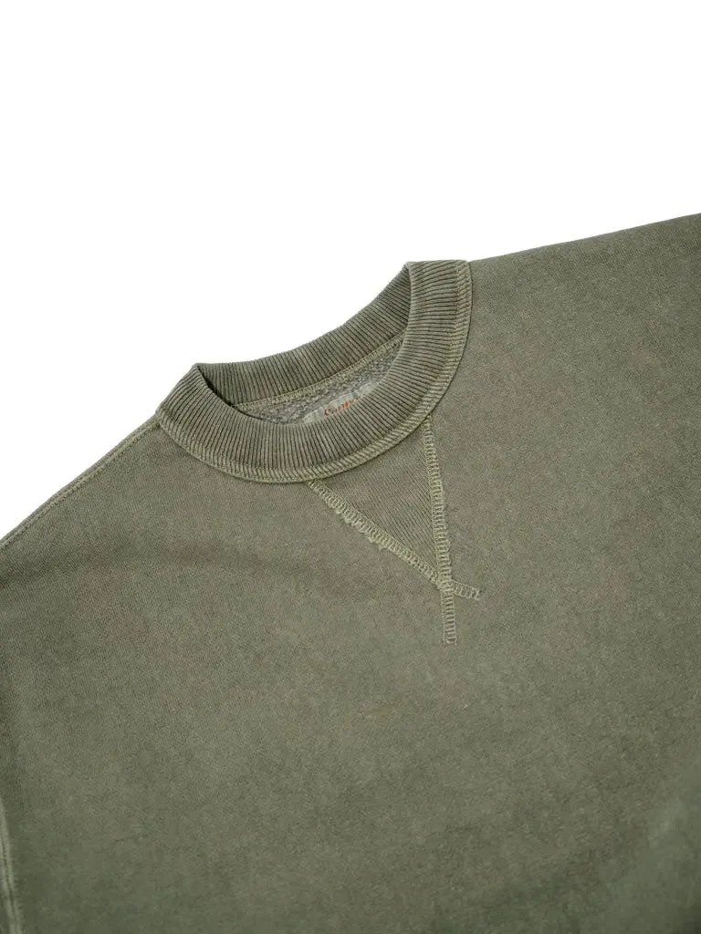 Laniakea Crew Neck- Pigment Dyed Grape Leaf