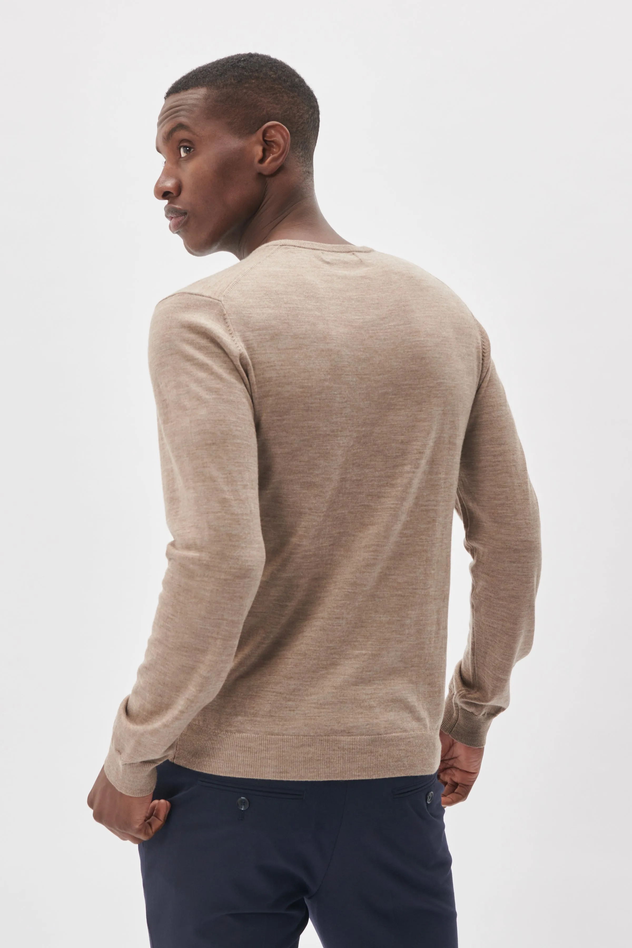 MARGRATE MERINIO CREW NECK SWEATER