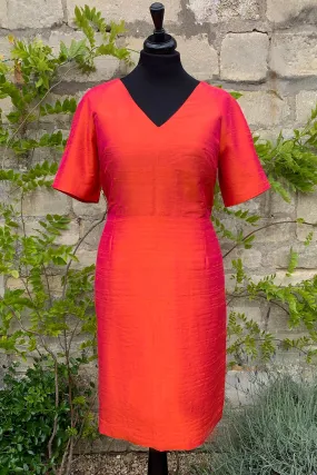 Marilyn Dress in Flame 20