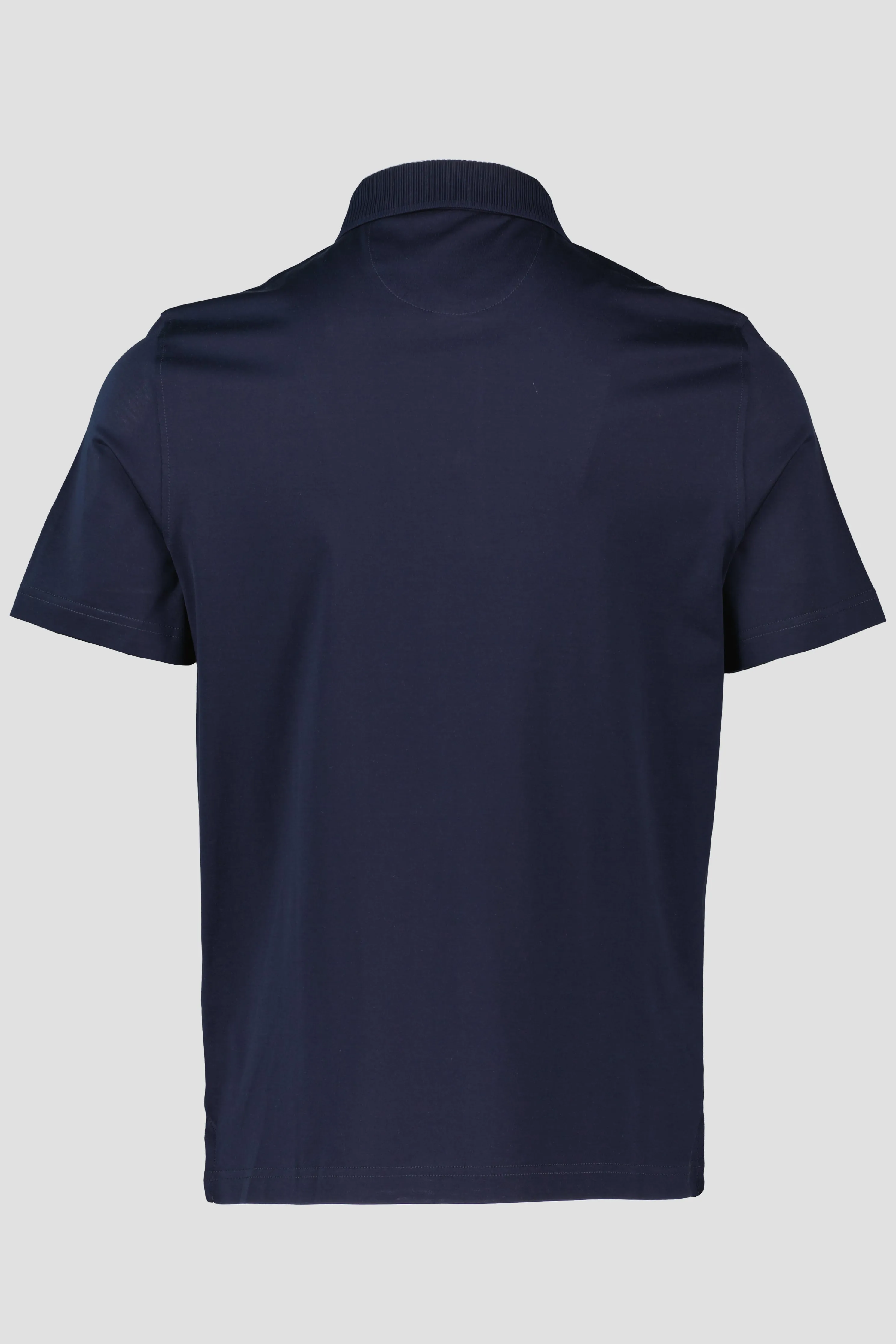 Men's Pal Zileri Mercerised Navy Polo Shirt