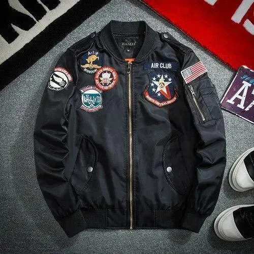 Military Commander Bomber Jacket