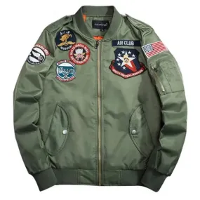 Military Commander Bomber Jacket