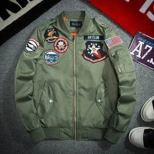 Military Commander Bomber Jacket