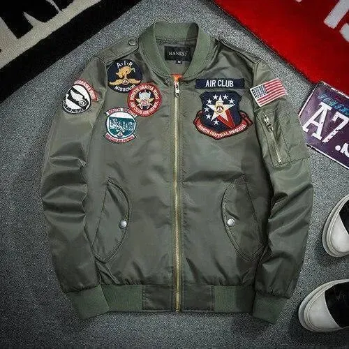 Military Commander Bomber Jacket