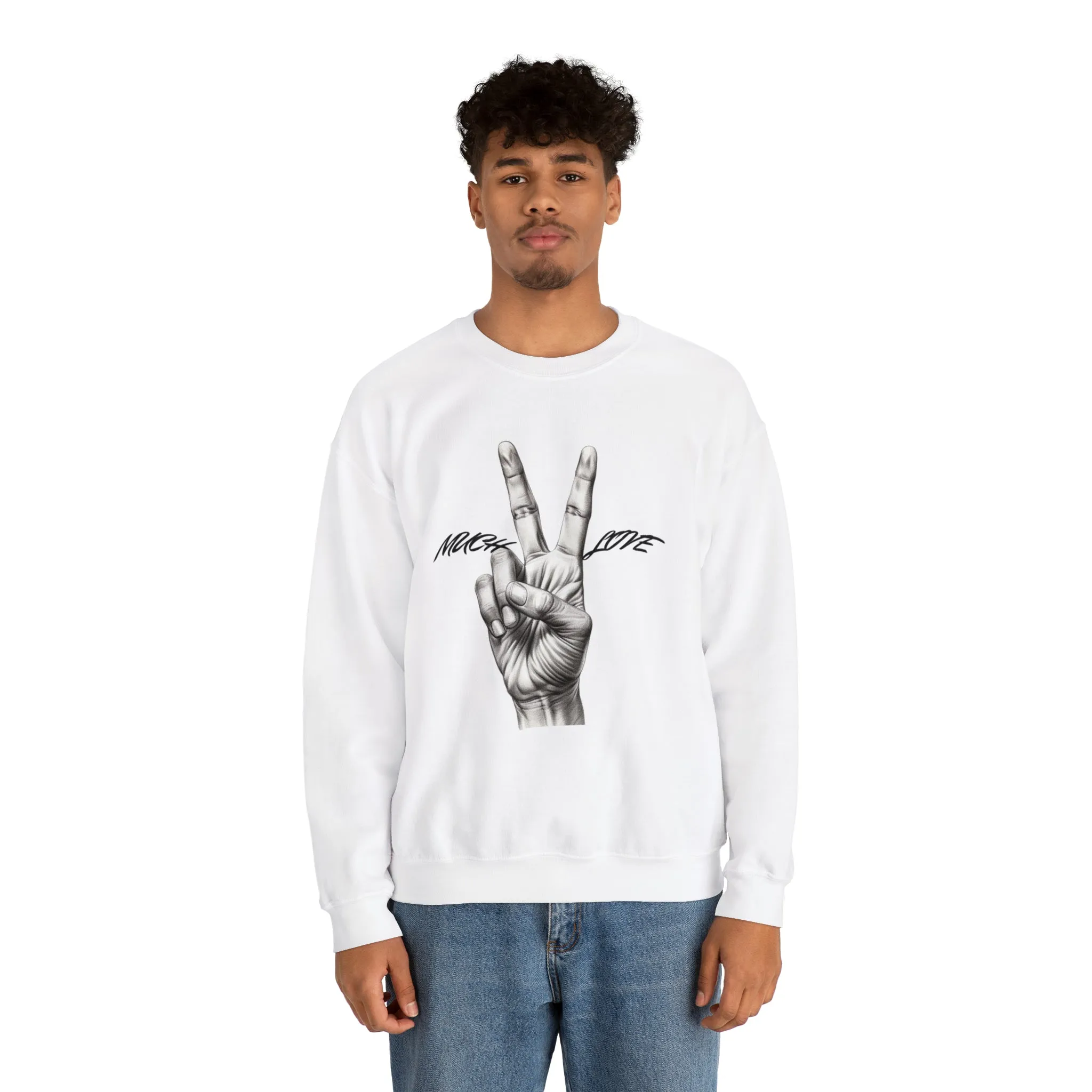 Much Love Unisex Heavy Blend™ Crewneck Sweatshirt