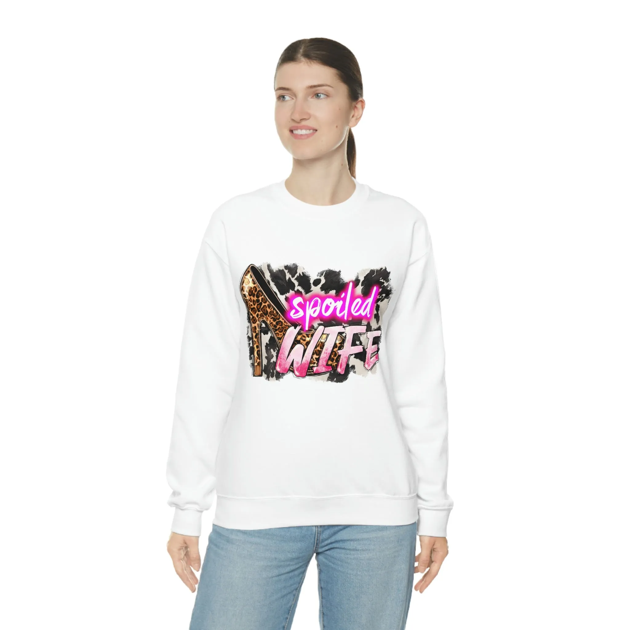 My Wife Is Spoiled Unisex Heavy Blend™ Crewneck Sweatshirt