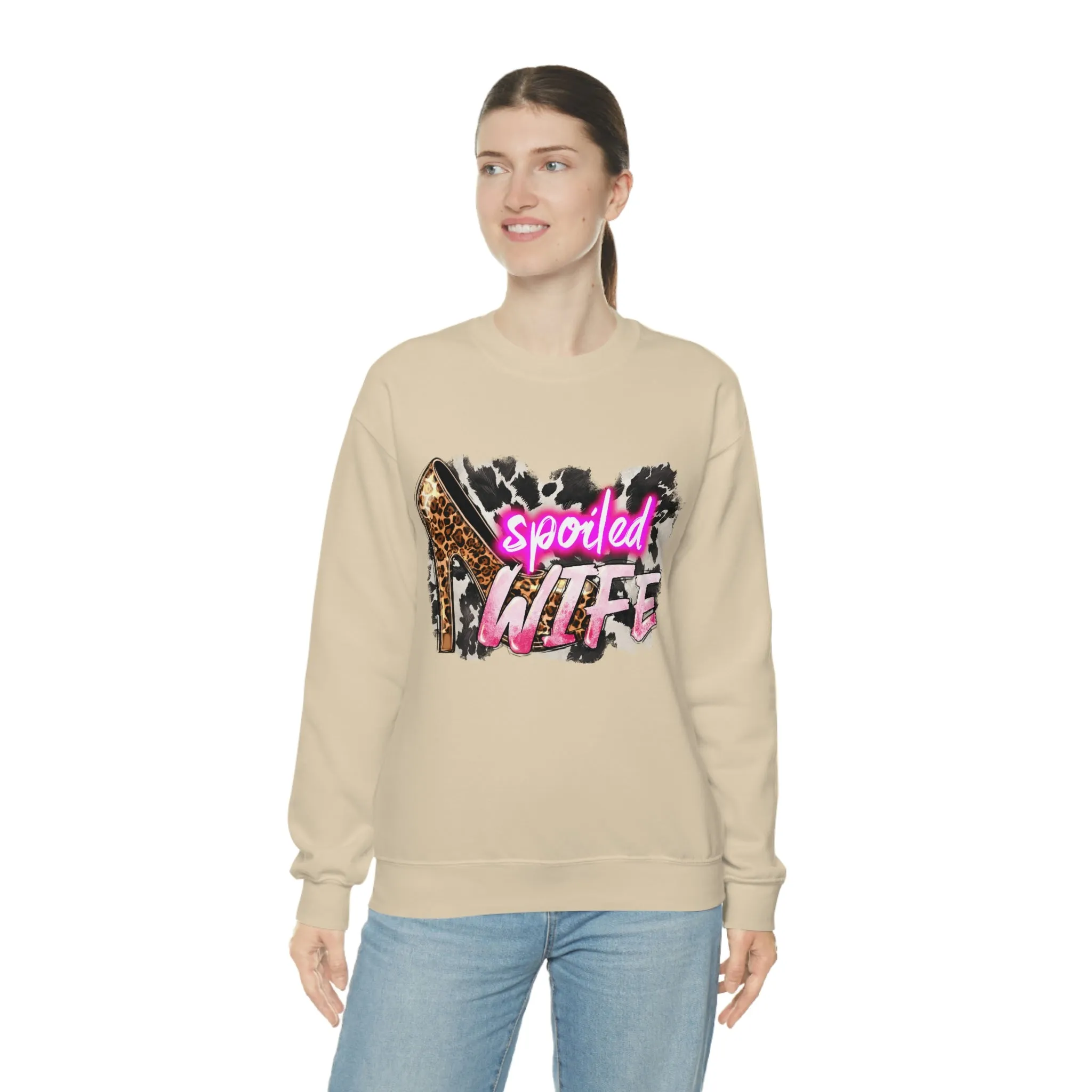 My Wife Is Spoiled Unisex Heavy Blend™ Crewneck Sweatshirt