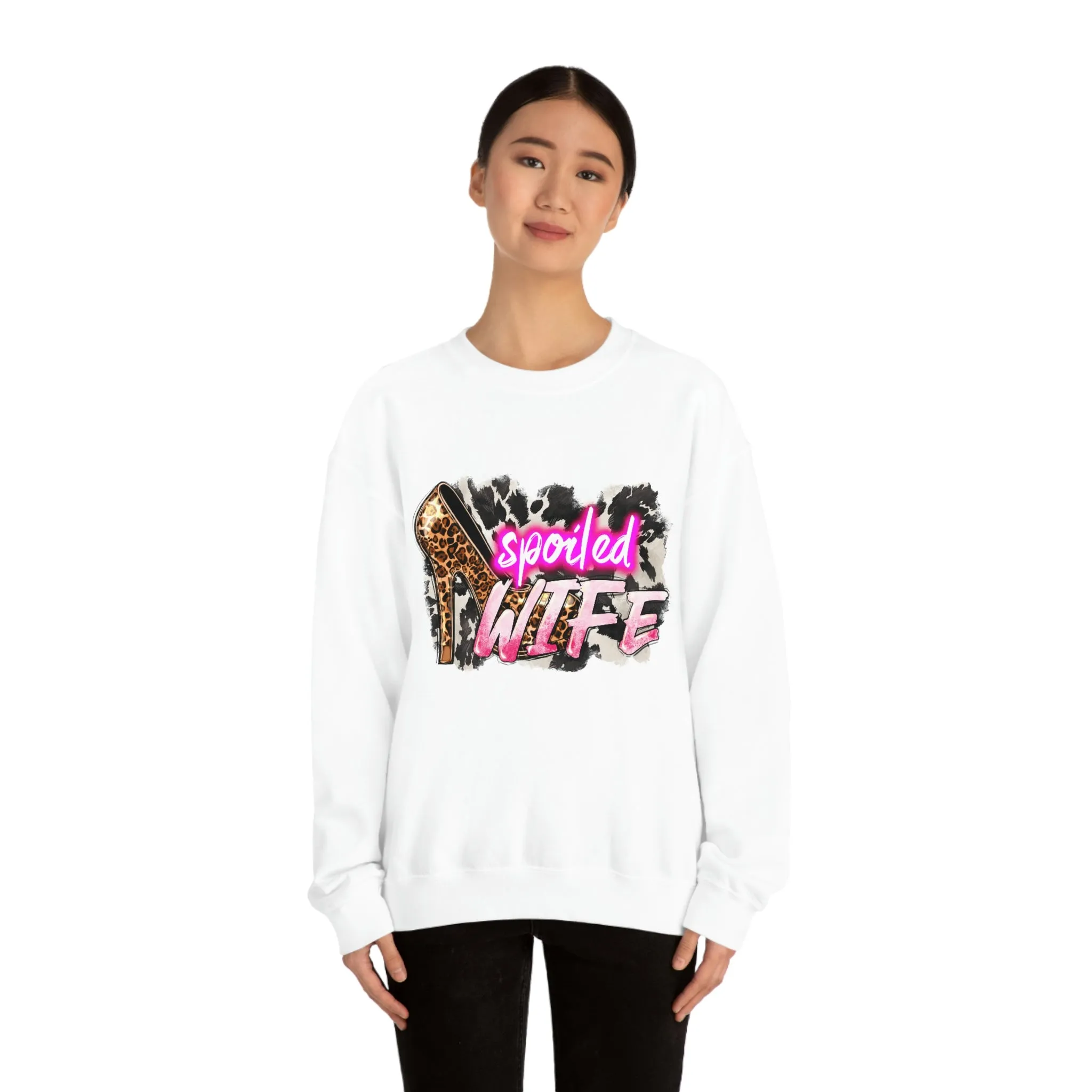 My Wife Is Spoiled Unisex Heavy Blend™ Crewneck Sweatshirt