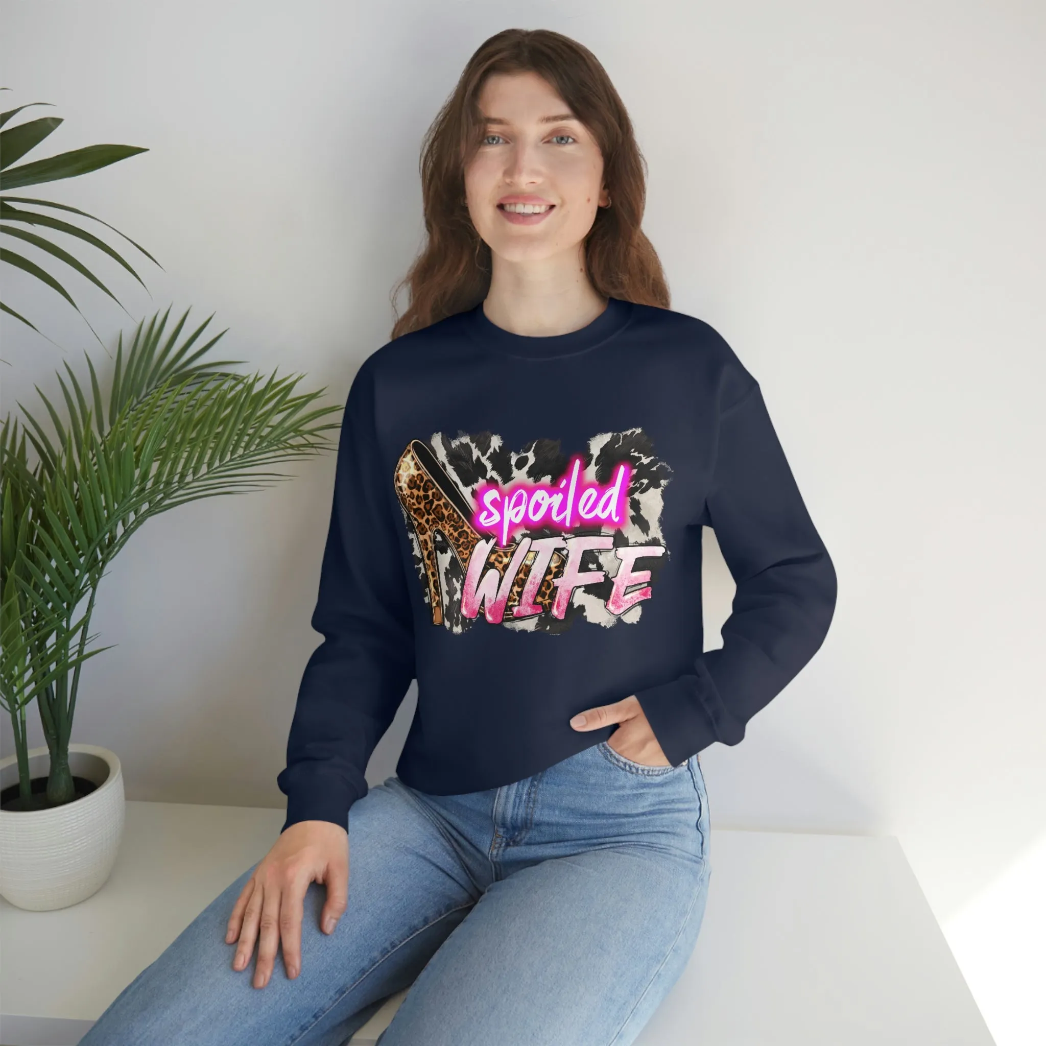 My Wife Is Spoiled Unisex Heavy Blend™ Crewneck Sweatshirt