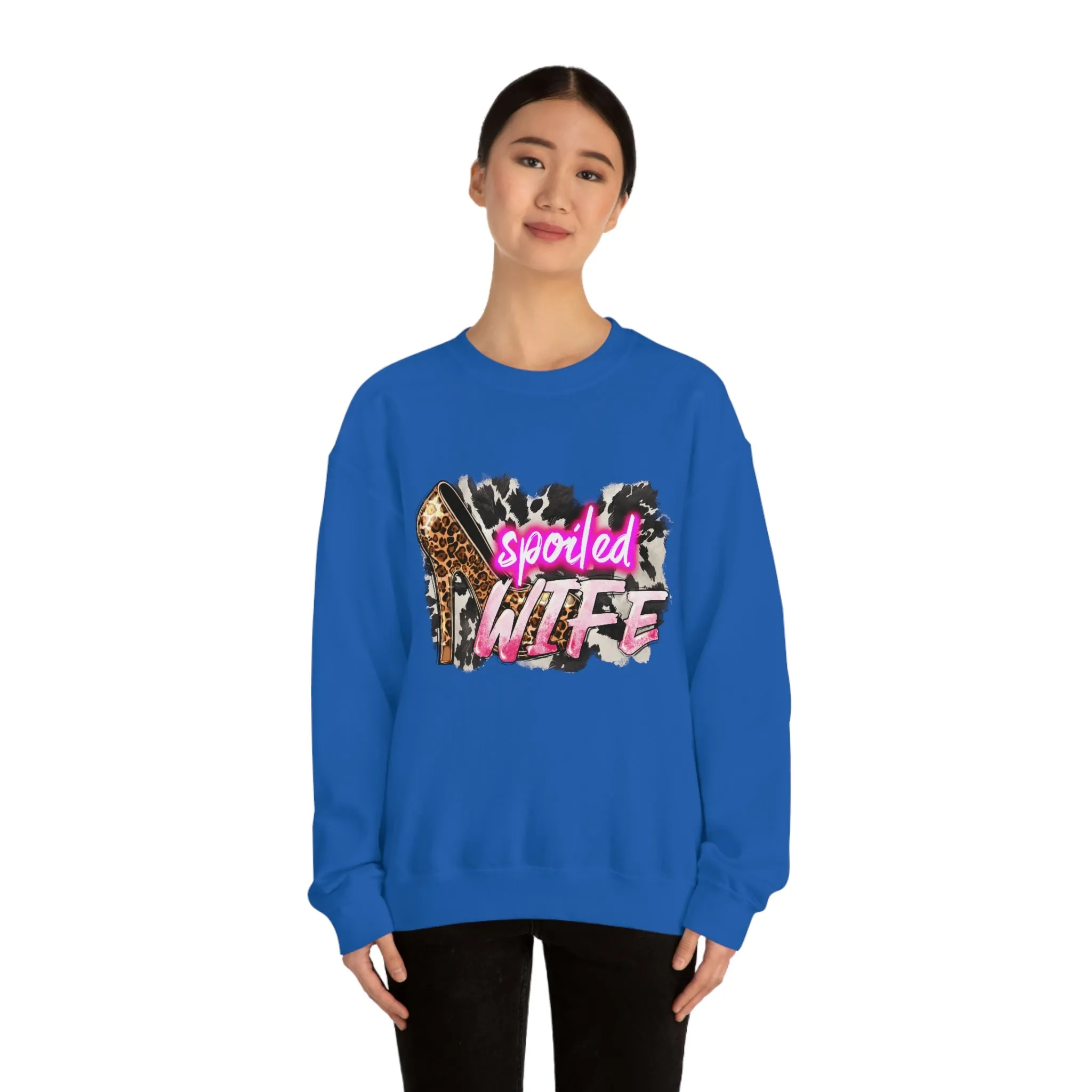 My Wife Is Spoiled Unisex Heavy Blend™ Crewneck Sweatshirt