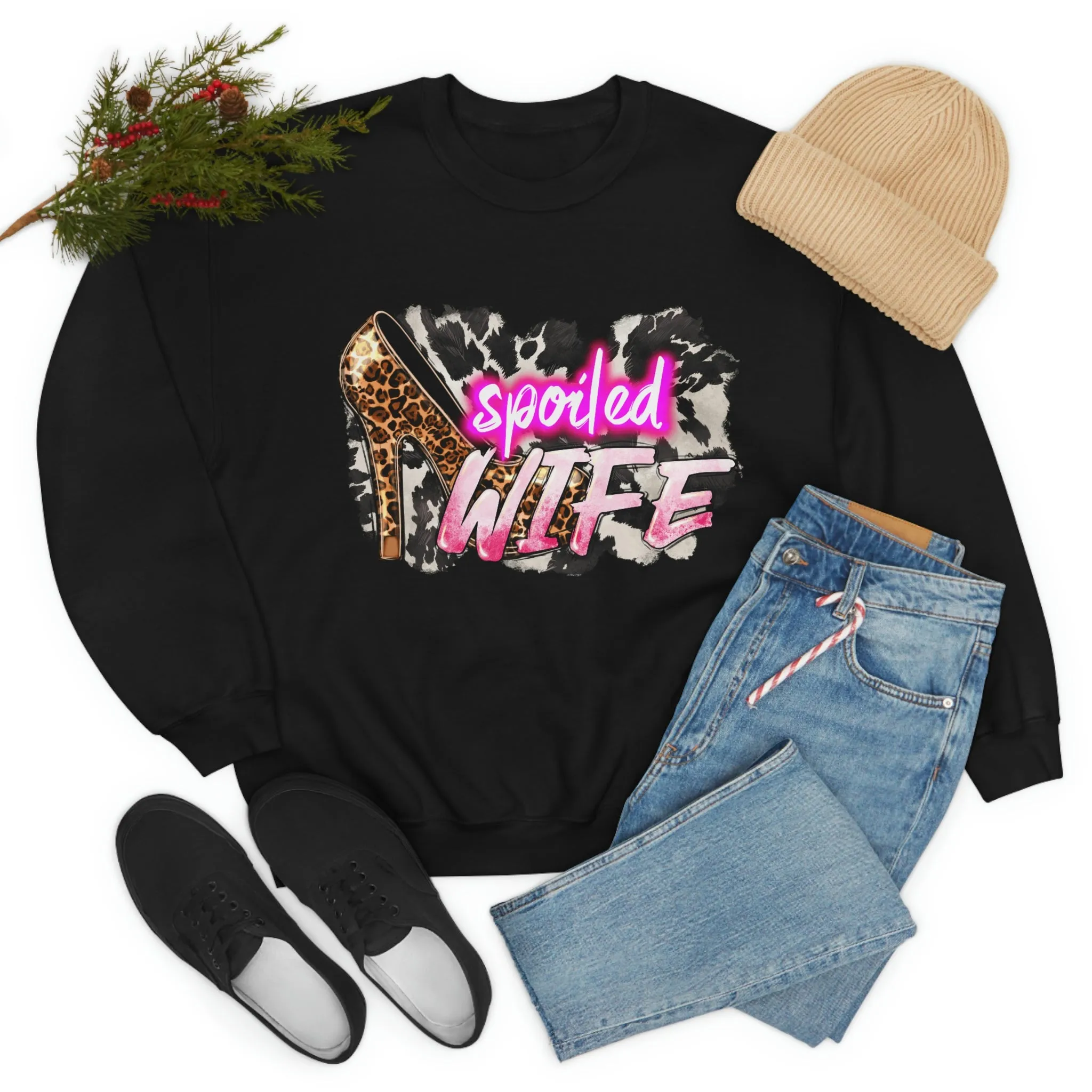 My Wife Is Spoiled Unisex Heavy Blend™ Crewneck Sweatshirt