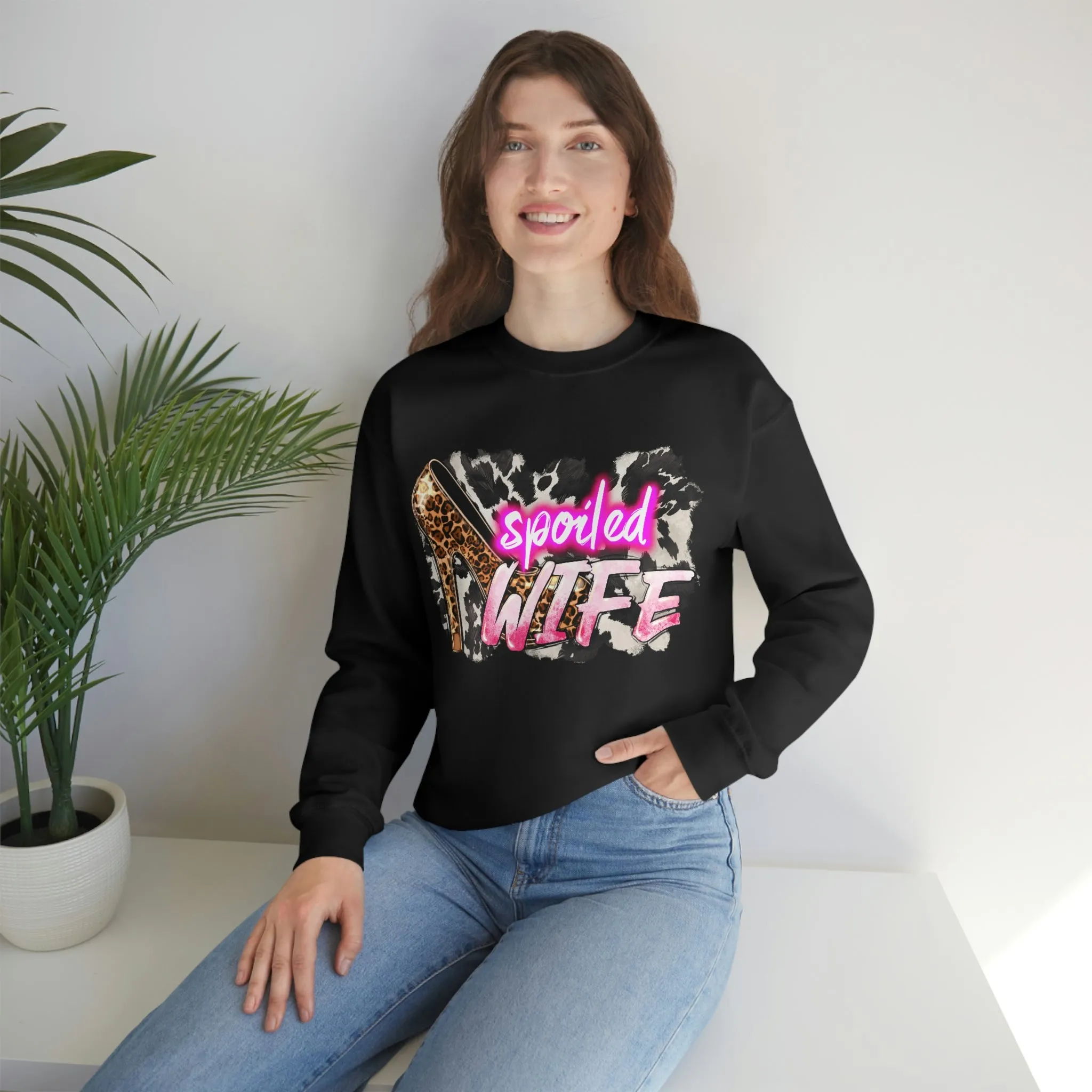 My Wife Is Spoiled Unisex Heavy Blend™ Crewneck Sweatshirt