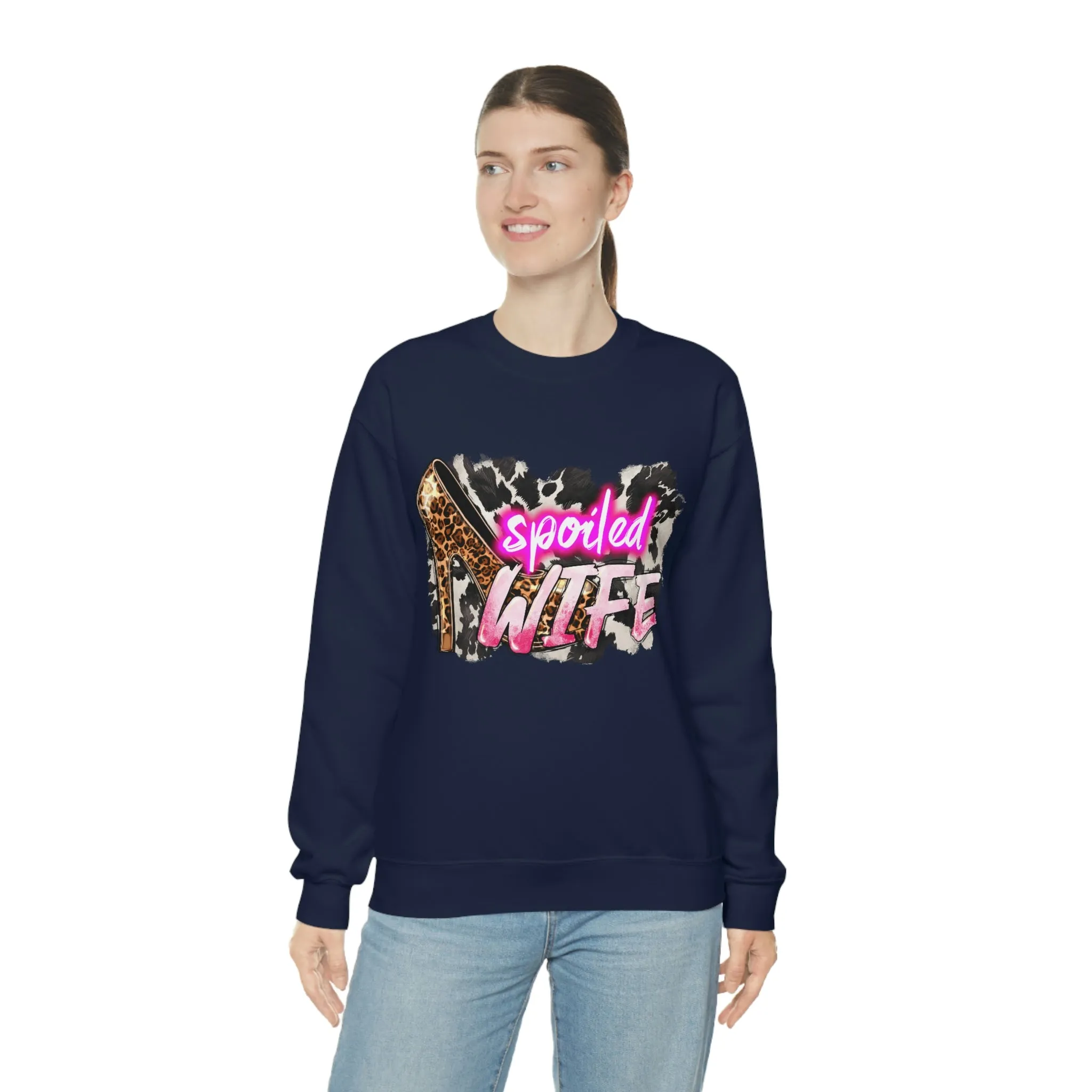 My Wife Is Spoiled Unisex Heavy Blend™ Crewneck Sweatshirt