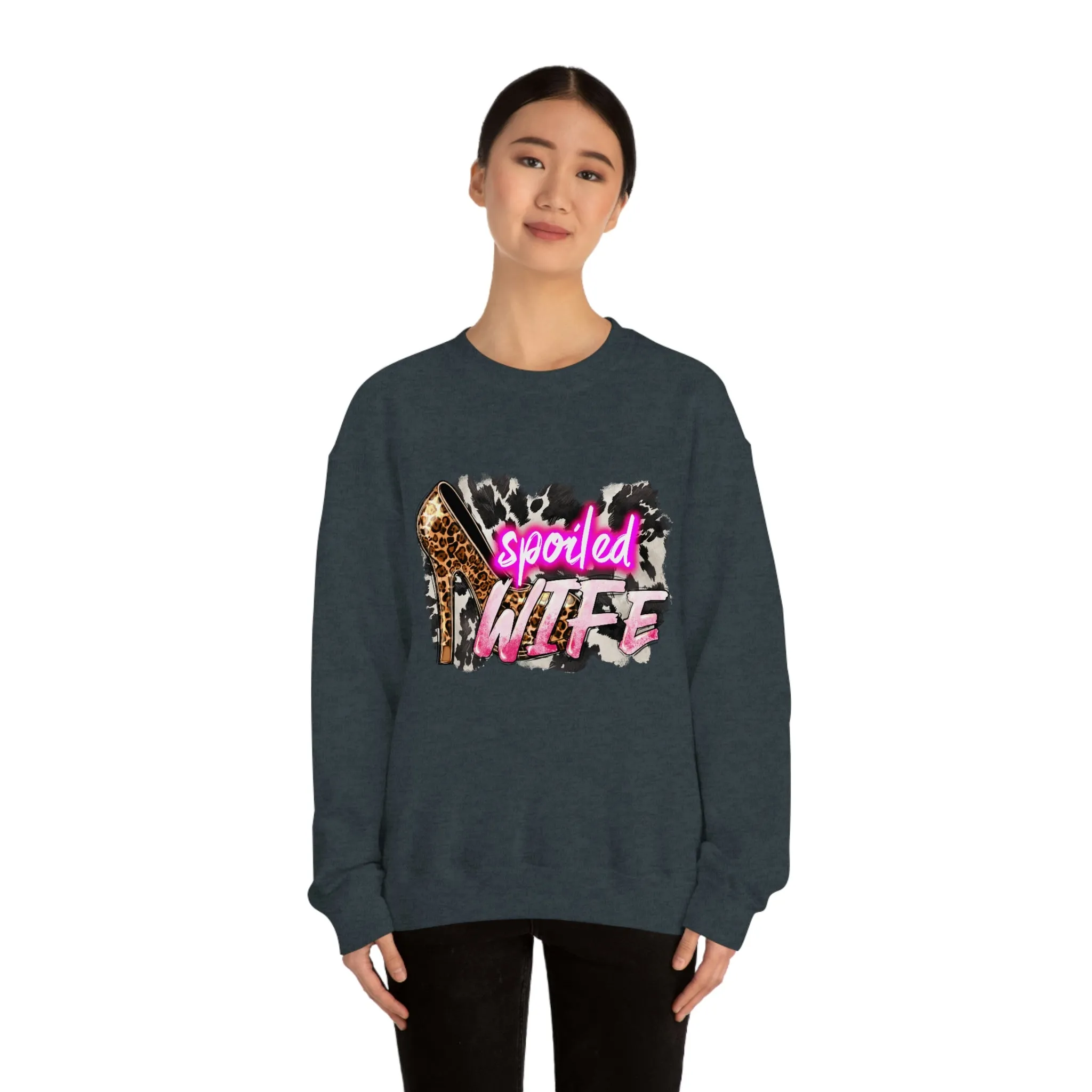 My Wife Is Spoiled Unisex Heavy Blend™ Crewneck Sweatshirt