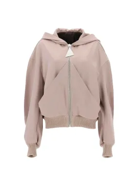 Oversized Hooded Bomber Coat