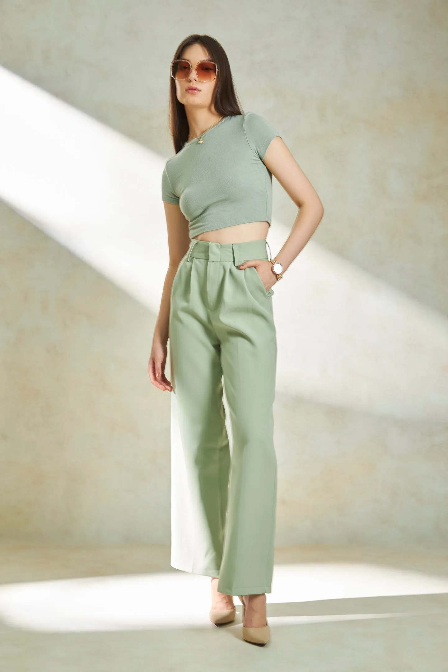 Petula|Wide Leg Trousers