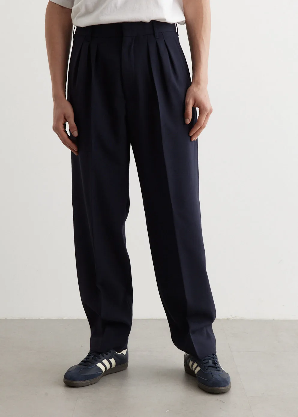 Pleated Tailored Pants