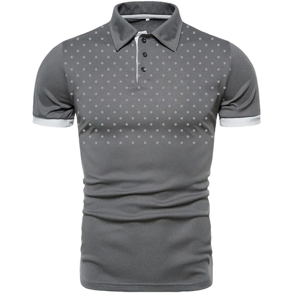 Pologize™ Alessandro Dotted Short Sleeve Polo Shirt