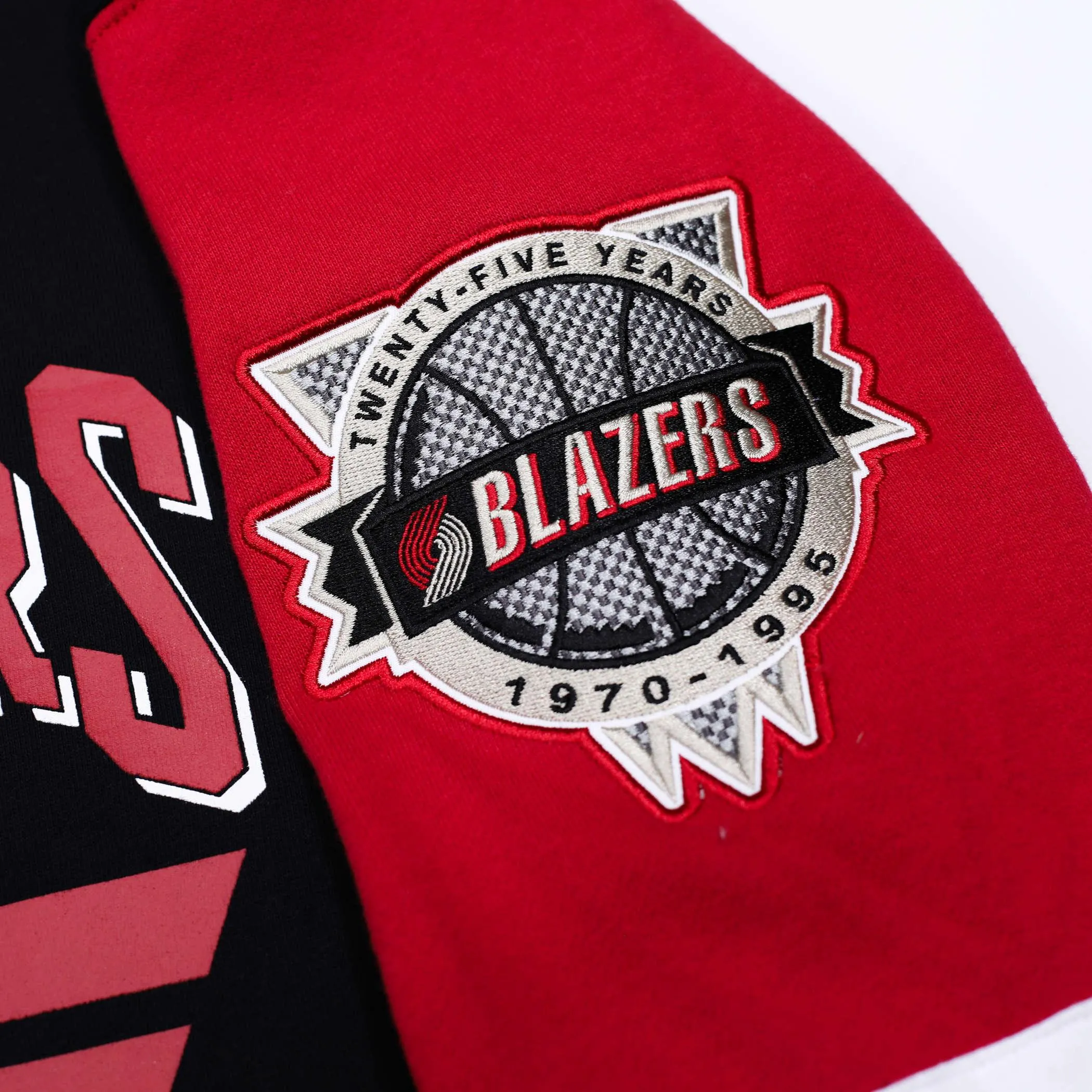 Portland Trail Blazers Mitchell & Ness All Over Crew 3.0