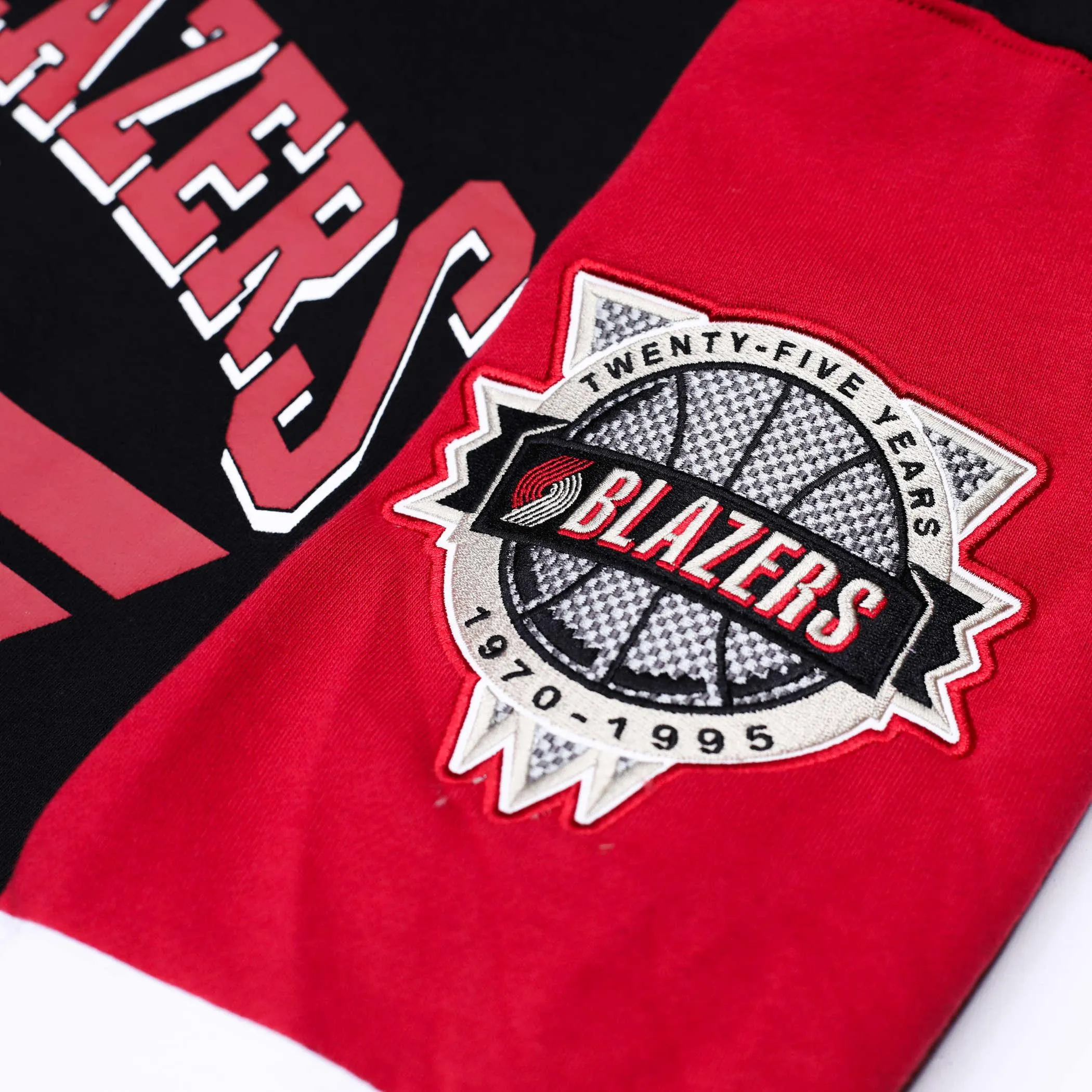 Portland Trail Blazers Mitchell & Ness All Over Crew 3.0