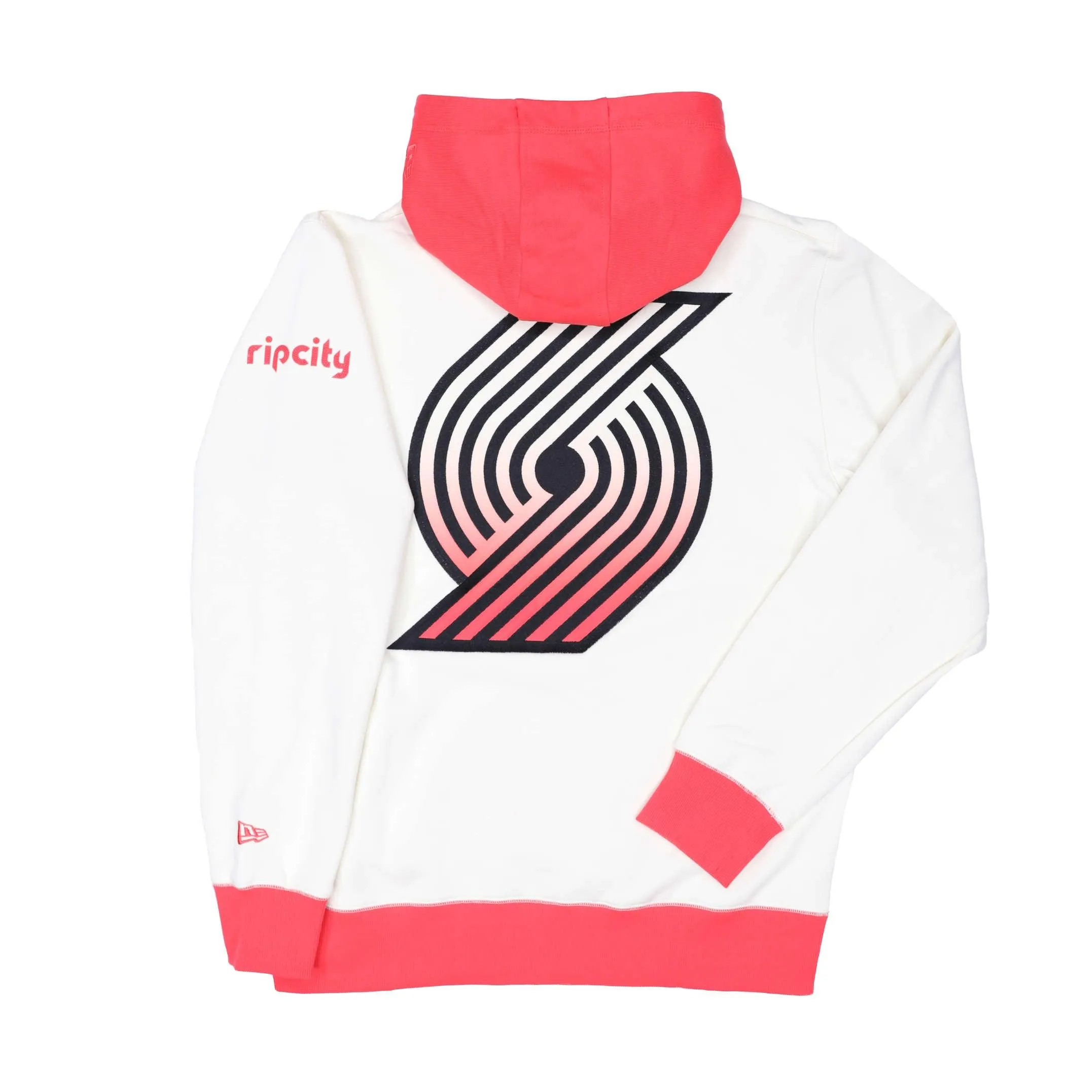 Portland Trail Blazers New Era Colorpack Gradient Wordmark Hoodie